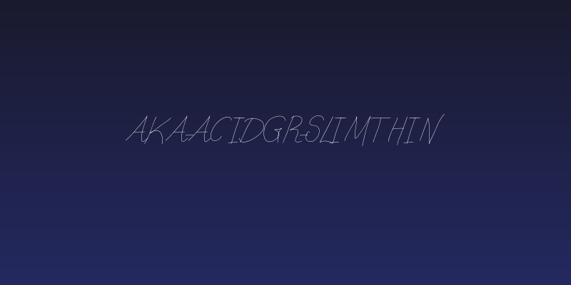 Aka-AcidGR-Slimthin Social Header