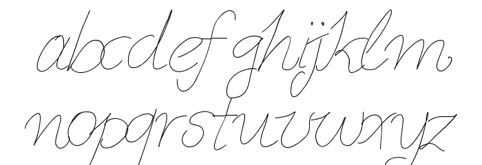 Aka-AcidGR-Slimthin Font LOWERCASE
