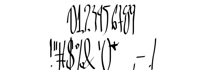 Aka-AcidGR-SocialRage Font OTHER CHARS