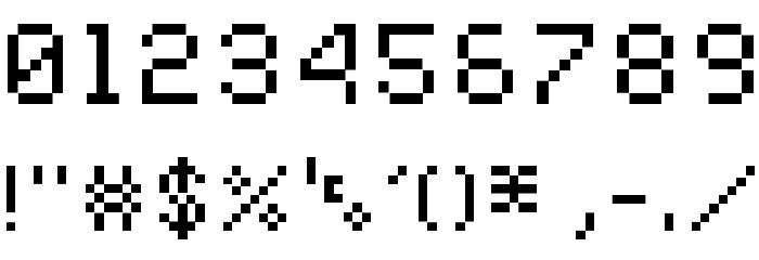 Aka-AcidGR-Starmap Font OTHER CHARS
