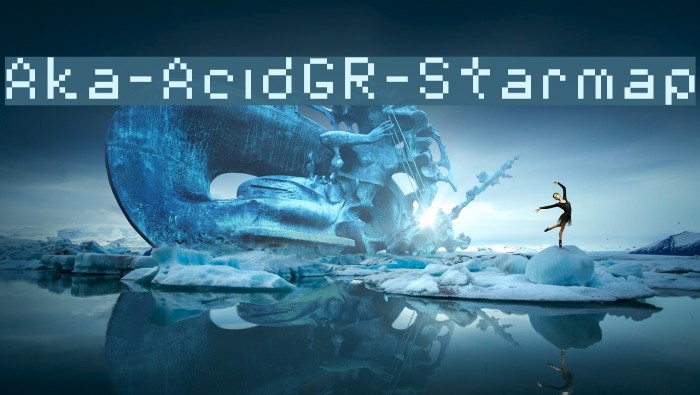 Aka-AcidGR-Starmap Font examples