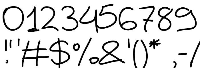 Aka-AcidGR-StretchUp Font OTHER CHARS