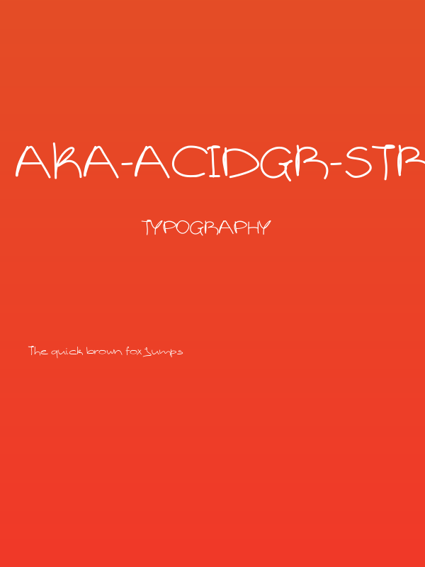 Aka-AcidGR-StretchUp Poster