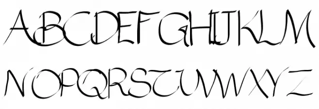 Aka-AcidGR-StrokingLines Caratteri MAIUSCOLE