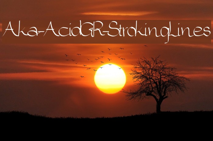 Aka-AcidGR-StrokingLines Example 1