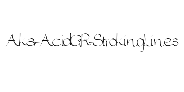 Aka-AcidGR-StrokingLines Logo