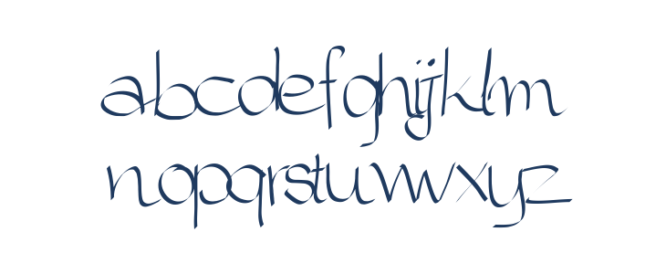 Aka-AcidGR-StrokingLines Lowercase