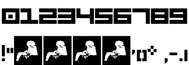 Aka-AcidGR-Stunt Font OTHER CHARS