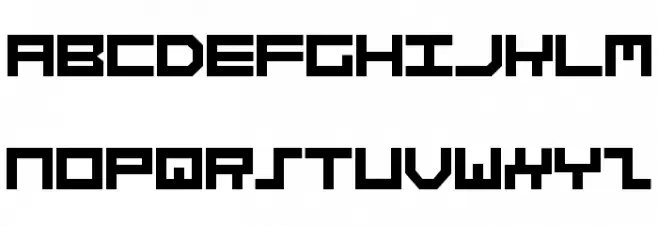 Aka-AcidGR-Stunt Schriftart Groß