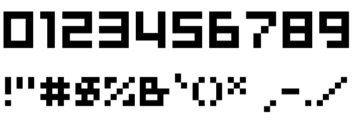 Aka-AcidGR-SystemTronical Font OTHER CHARS