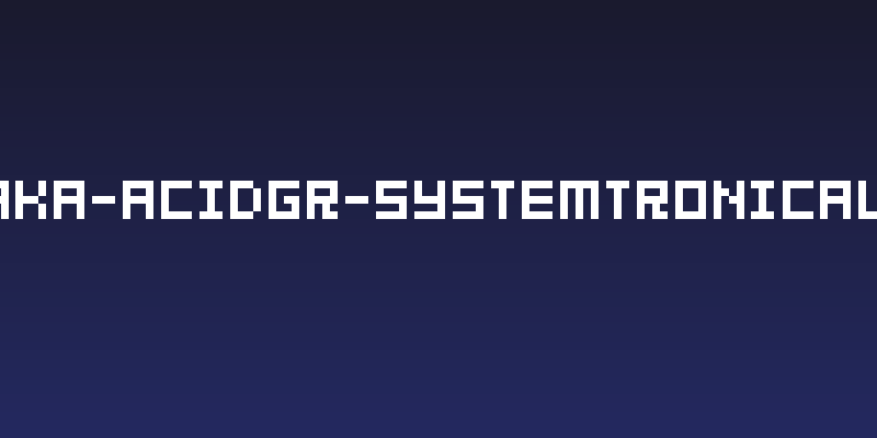 Aka-AcidGR-SystemTronical Social Header