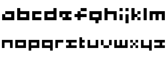 Aka-AcidGR-SystemTronical Font LOWERCASE