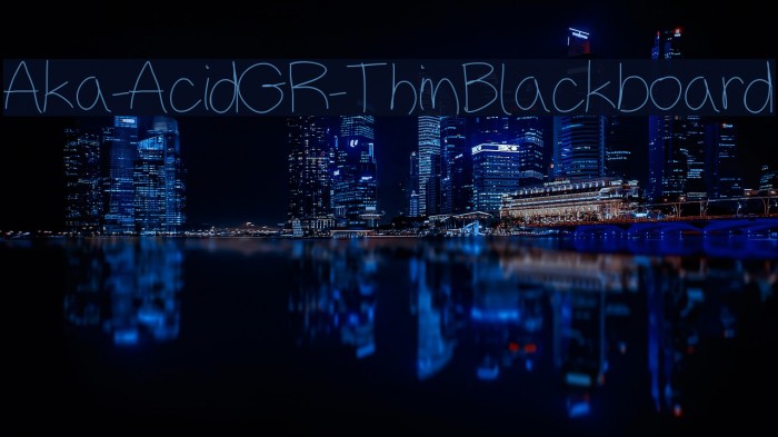 Aka-AcidGR-ThinBlackboard Example 2