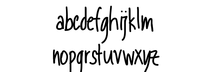 Aka-AcidGR-TinyCondenced Font LOWERCASE