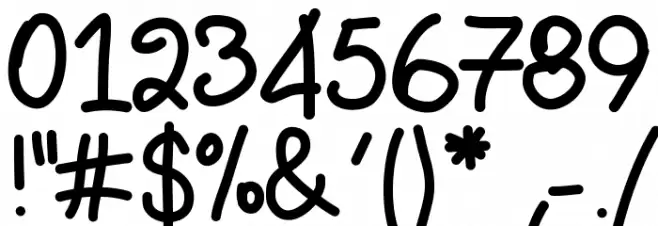 Aka-AcidGR-TotallyPlain Font OTHER CHARS