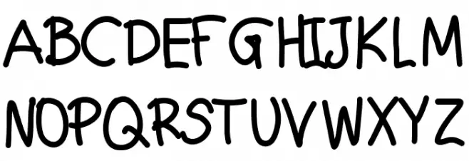 Aka-AcidGR-TotallyPlain Schriftart Groß