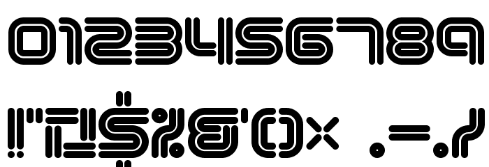 Aka-AcidGR-Vectroid Font OTHER CHARS