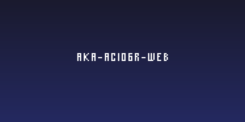 Aka-AcidGR-Web Social Header