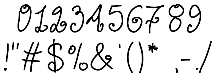 Aka-AcidGR-Wurly Font OTHER CHARS