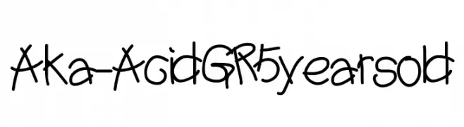 Aka-AcidGR5yearsold  لخطوط تنزيل