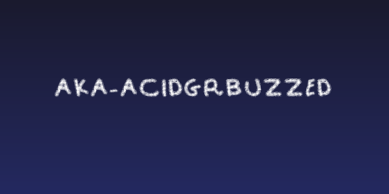 Aka-AcidGRBuzzed Social Header