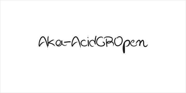 Aka-AcidGROpen Logo