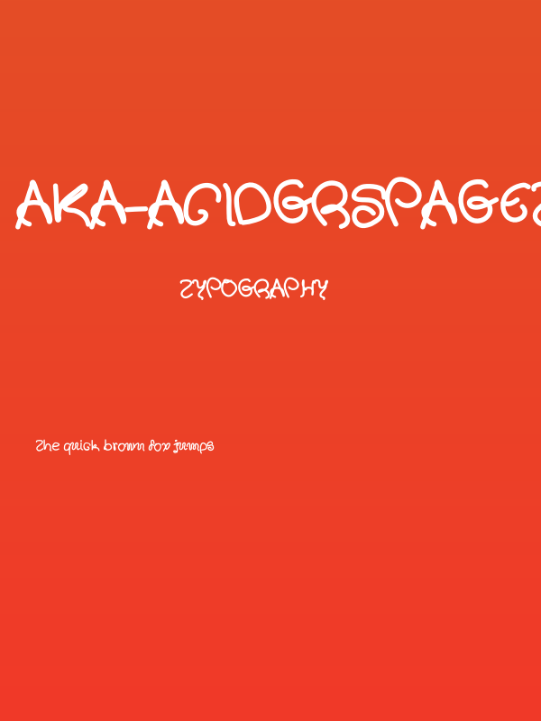 Aka-AcidGRSpagetti Poster