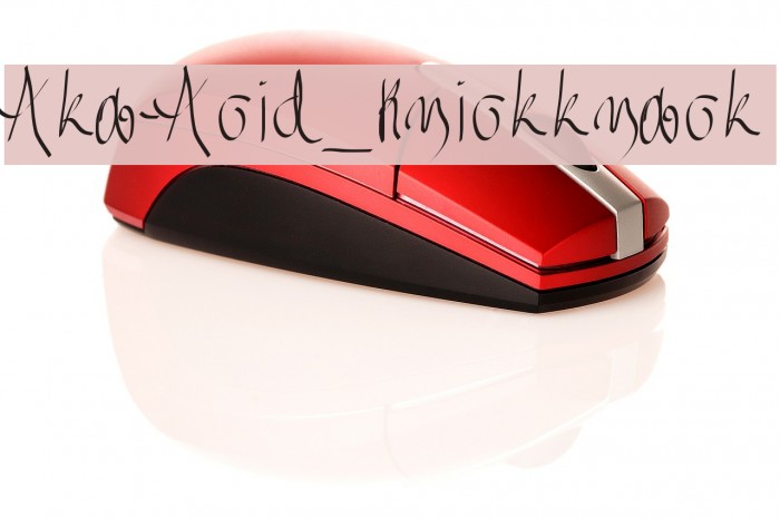 Aka-Acid_Knickknack Font examples