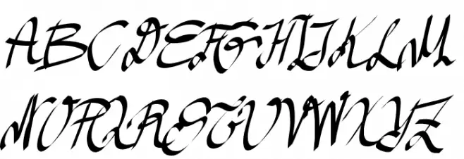 AkaAcidQuickPad Schriftart Groß