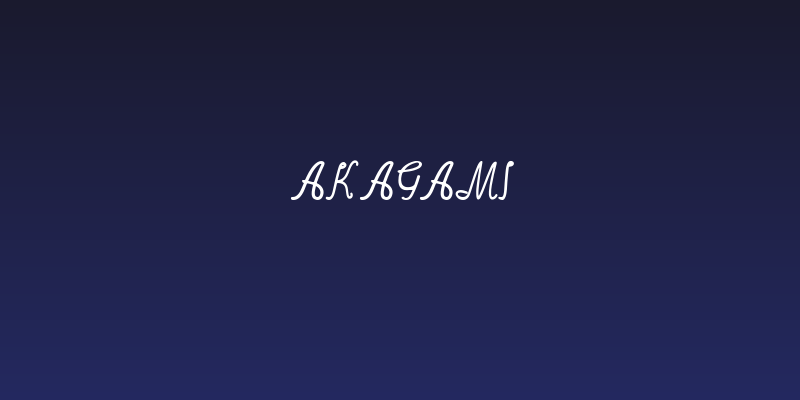 Akagami Social Header