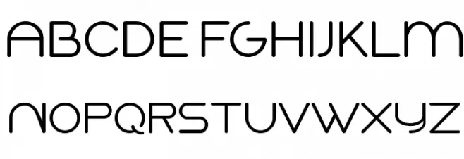 Akaju Light Schriftart Groß