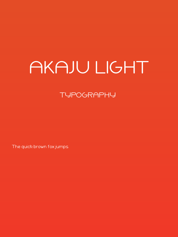 Akaju Light Poster