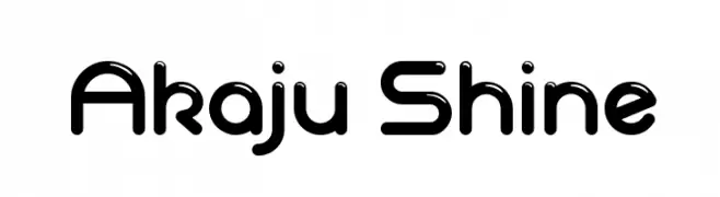 Akaju Shine  Descarca Fonturi Gratis