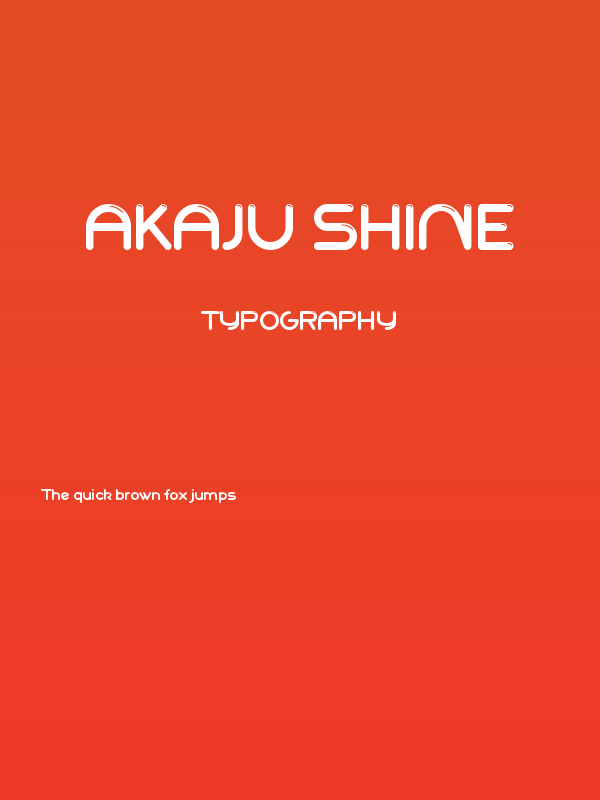 Akaju Shine Poster