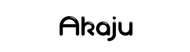 Akaju  Descarca Fonturi Gratis