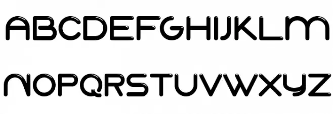 Akaju Fonte MAIÚSCULAS