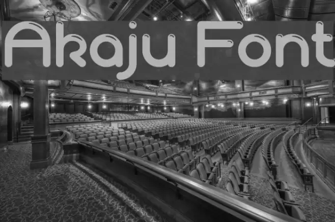Akaju Font examples