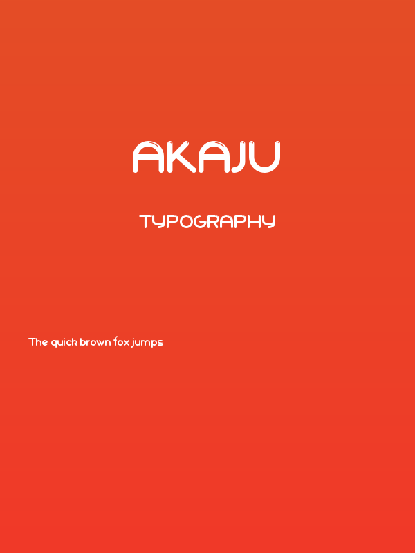 Akaju Poster