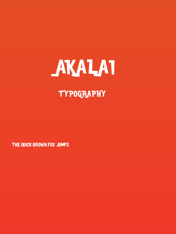 Akalai Poster