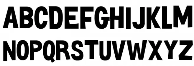 Akalai Font LOWERCASE