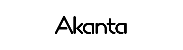 Akanta  Descarca Fonturi Gratis
