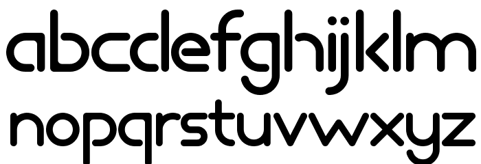 Akanta Font LOWERCASE