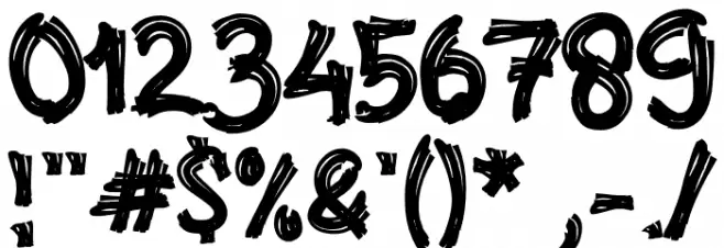 Akar Rumput Font OTHER CHARS