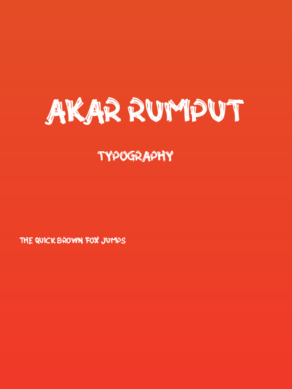 Akar Rumput Poster