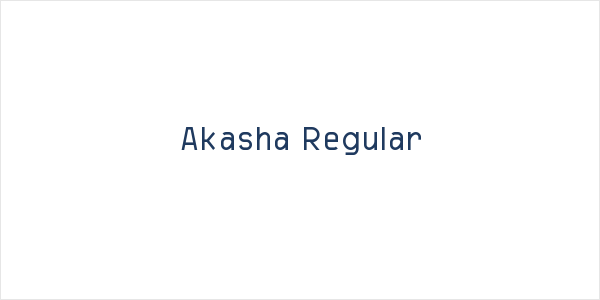 Akasha Regular Logo