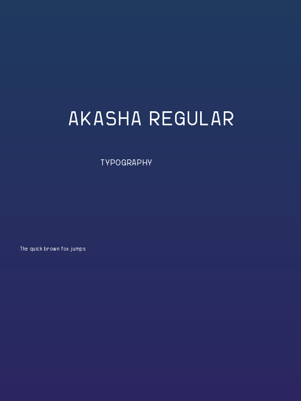Akasha Regular Poster