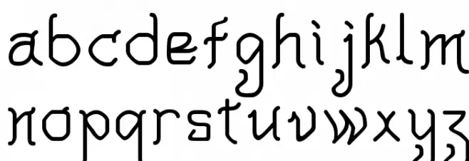 AkashiMF Caratteri MINUSCOLO