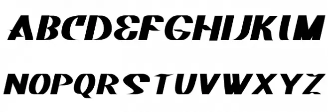 Akasic Medium Italic フォント 大文字