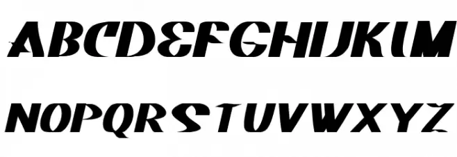 Akasic Medium Italic フォント 大文字