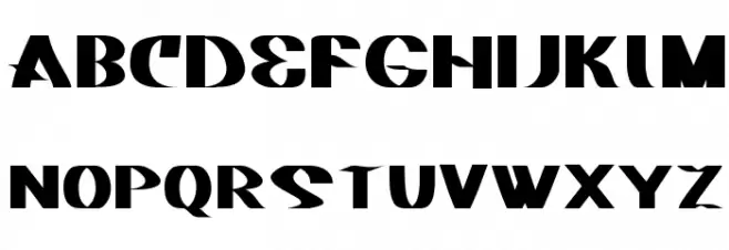 Akasic Medium 字体 大写